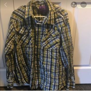 Button up flannel type shirt